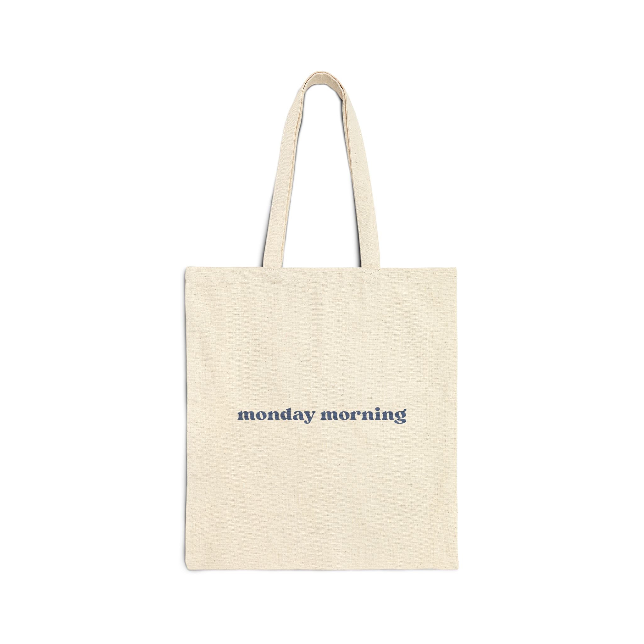Monday Morning Tote Bag (Natural)