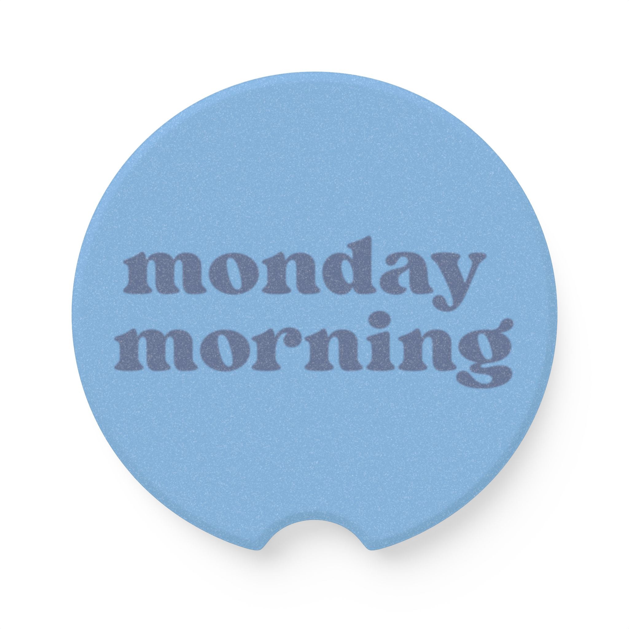 Monday Morning Car Coaster (Ocean)