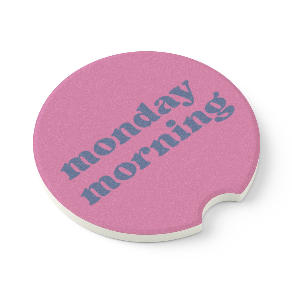 Monday Morning Car Coaster (Tulip)