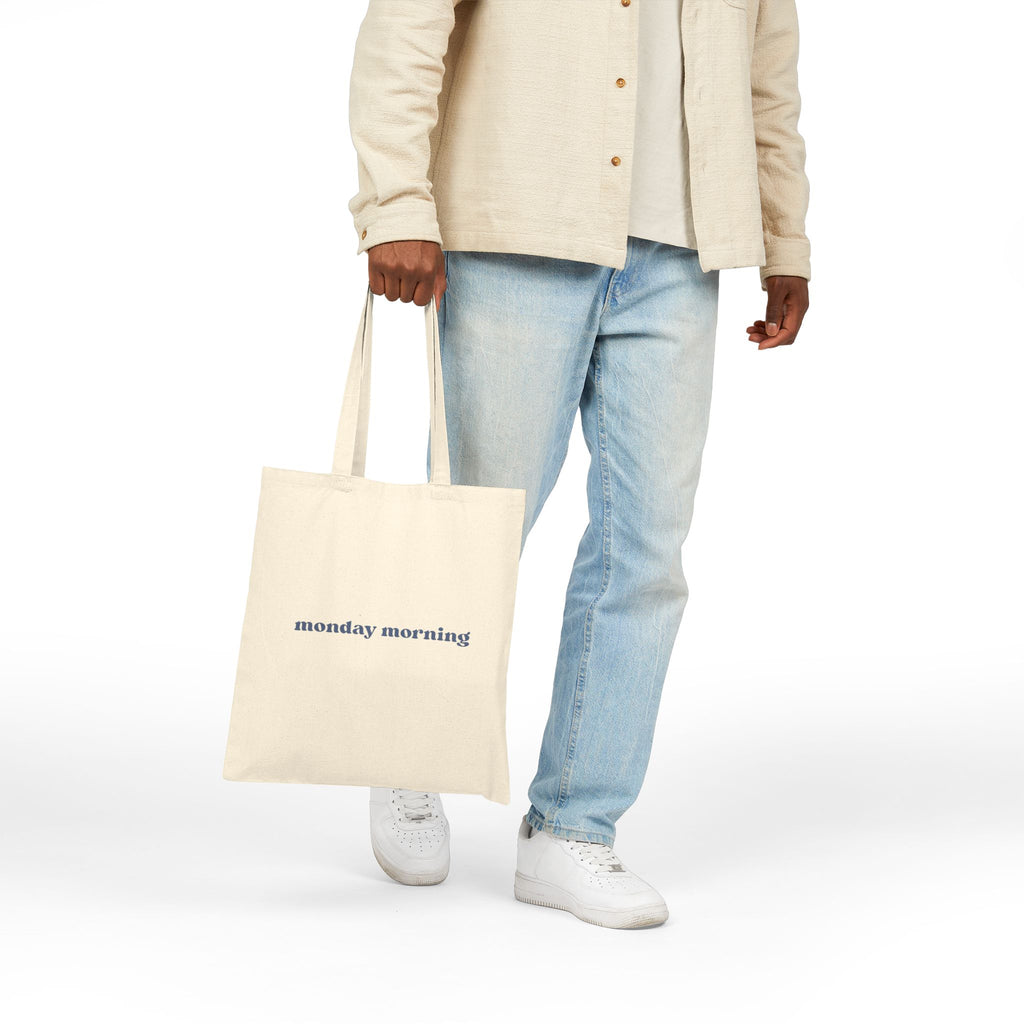 Monday Morning Tote Bag (Natural)