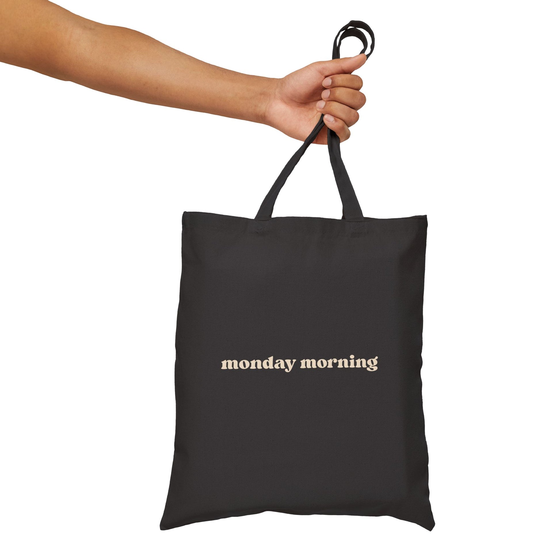 Monday Morning Tote Bag (Dark)