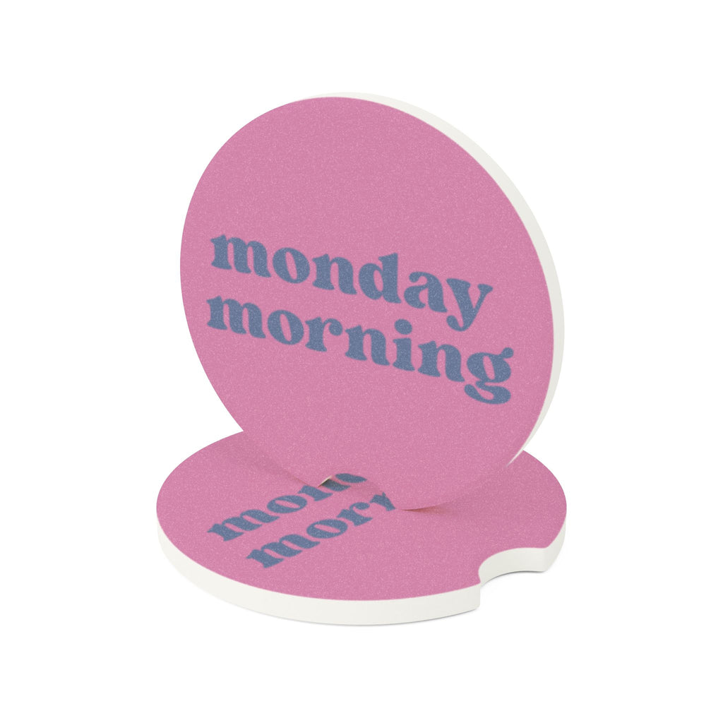 Monday Morning Car Coaster (Tulip)