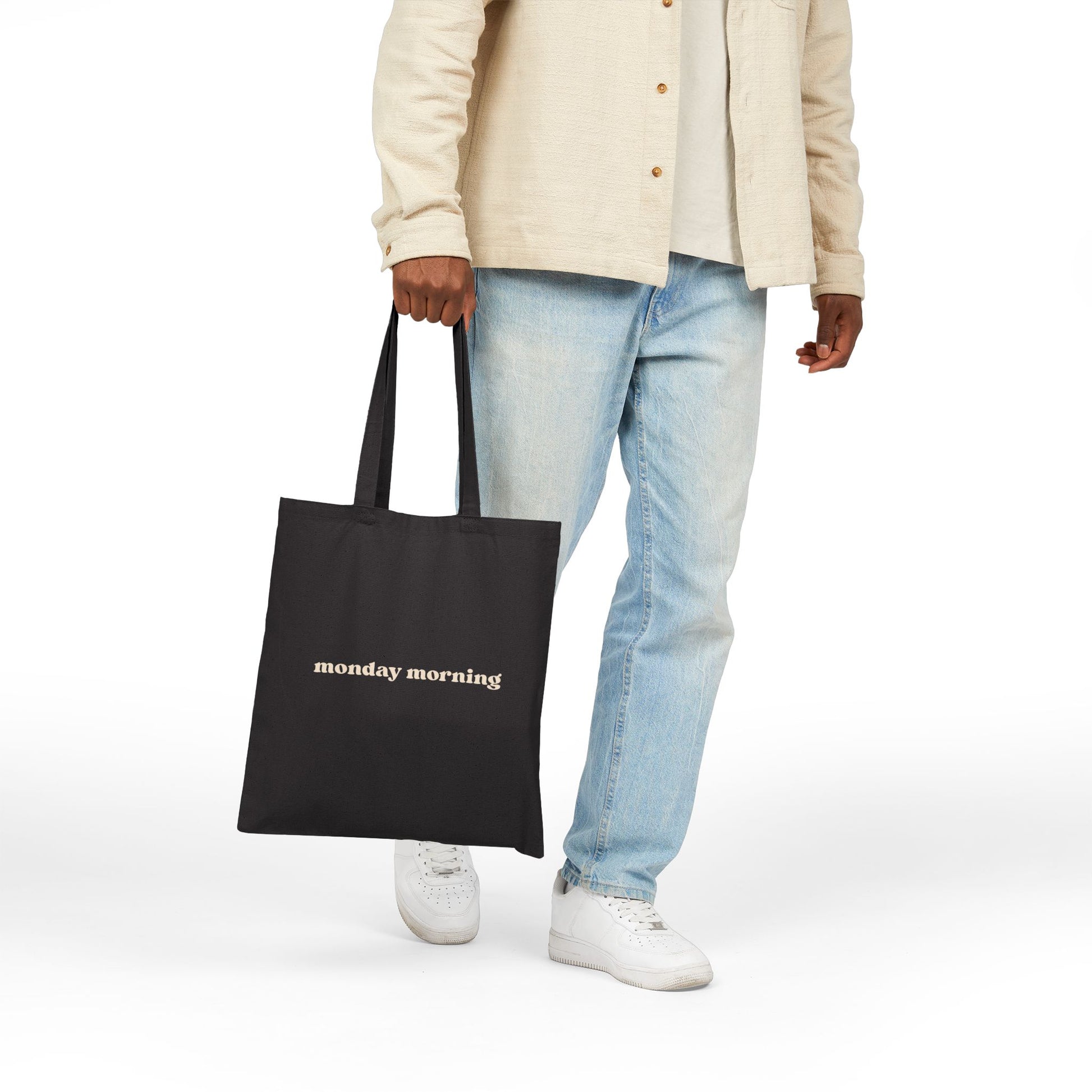 Monday Morning Tote Bag (Dark)