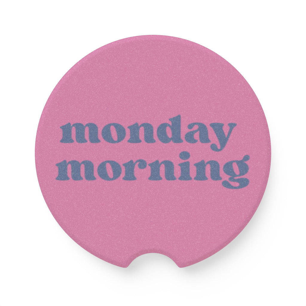 Monday Morning Car Coaster (Tulip)